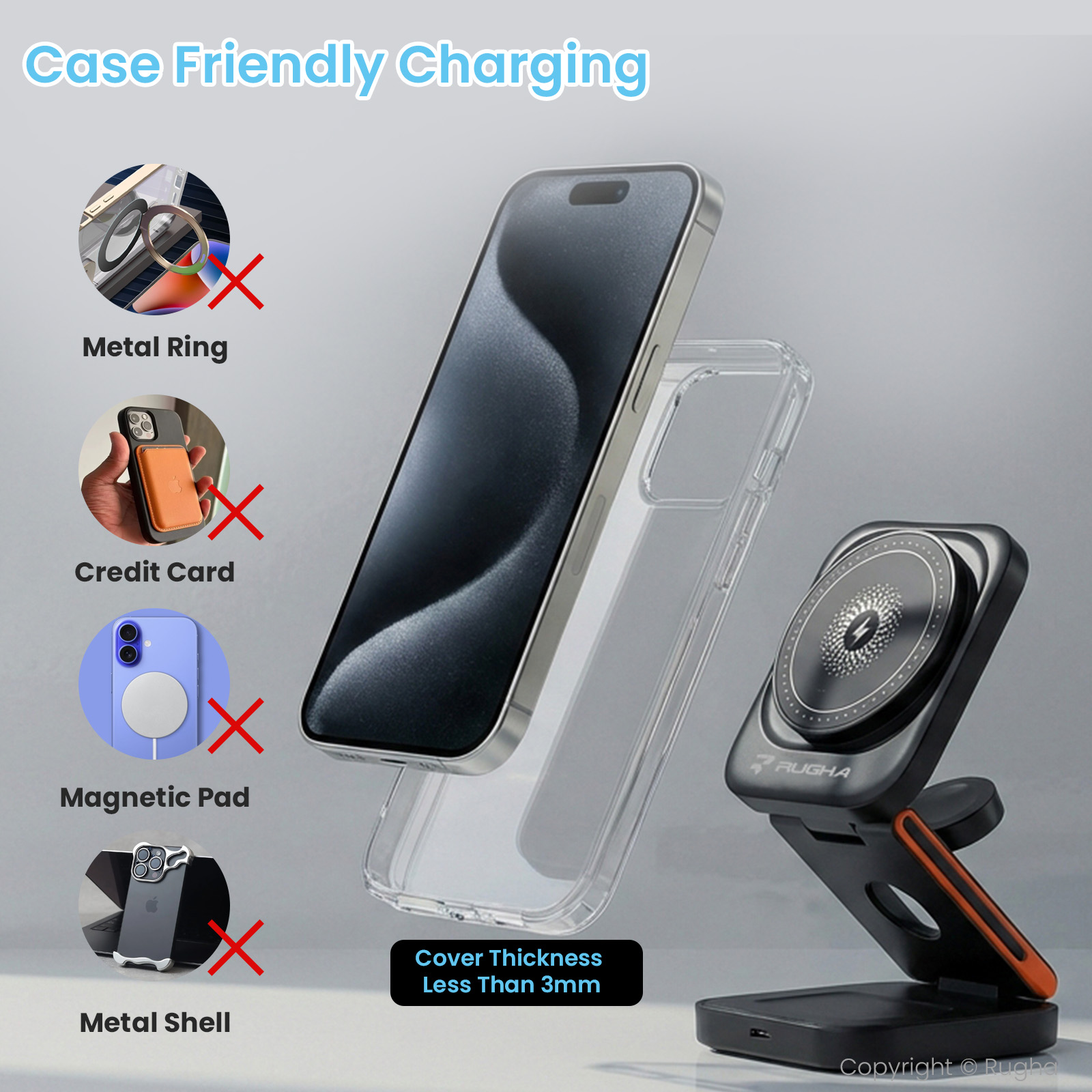 3-in-1 Magnetic Wireless Charger - Image 6