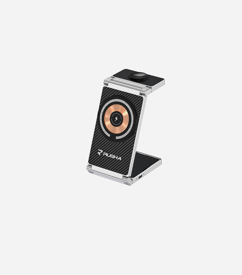 T-30 3-in-1 Heavy Duty Magnetic Wireless Charging Station Compatible with MagSafe