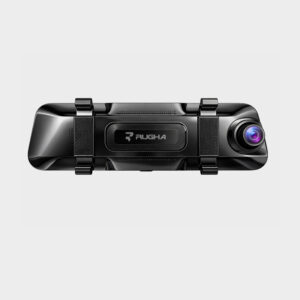 Rugha N3 10-Inch Dual 1080P HD Front & Rear Mirror Dash Cam